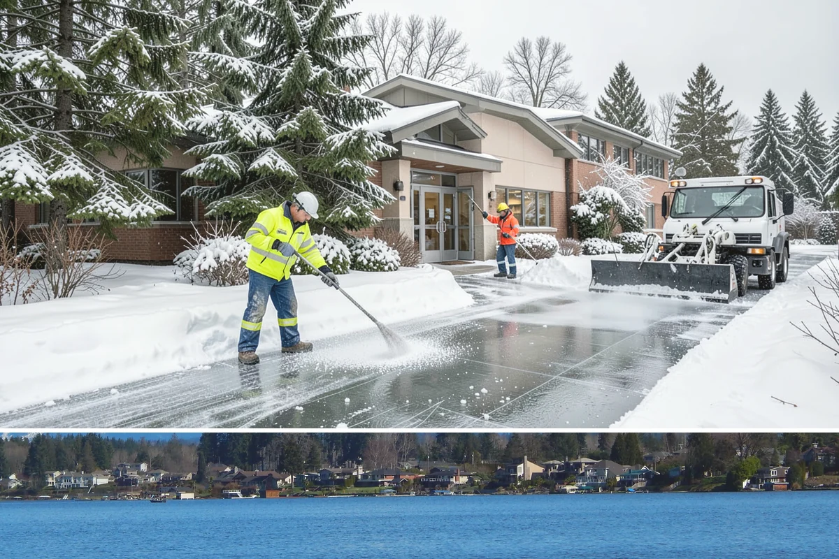 Scheduled Snow Removal in Lake Stevens, Snohomish County, WA - Set your schedule before the season starts so automatic clearing is active from the first qualifying storm.