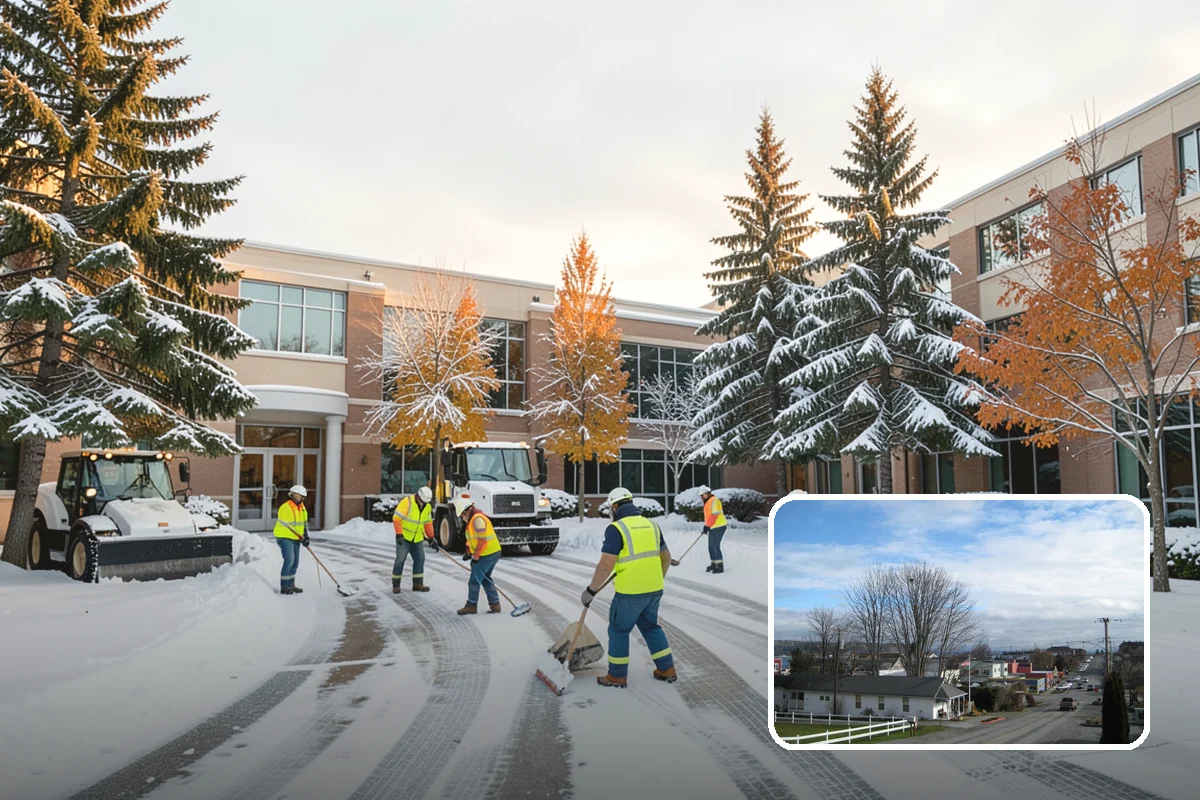 Scheduled Snow Removal in Langley, Island County, WA - Removes the need to monitor the forecast