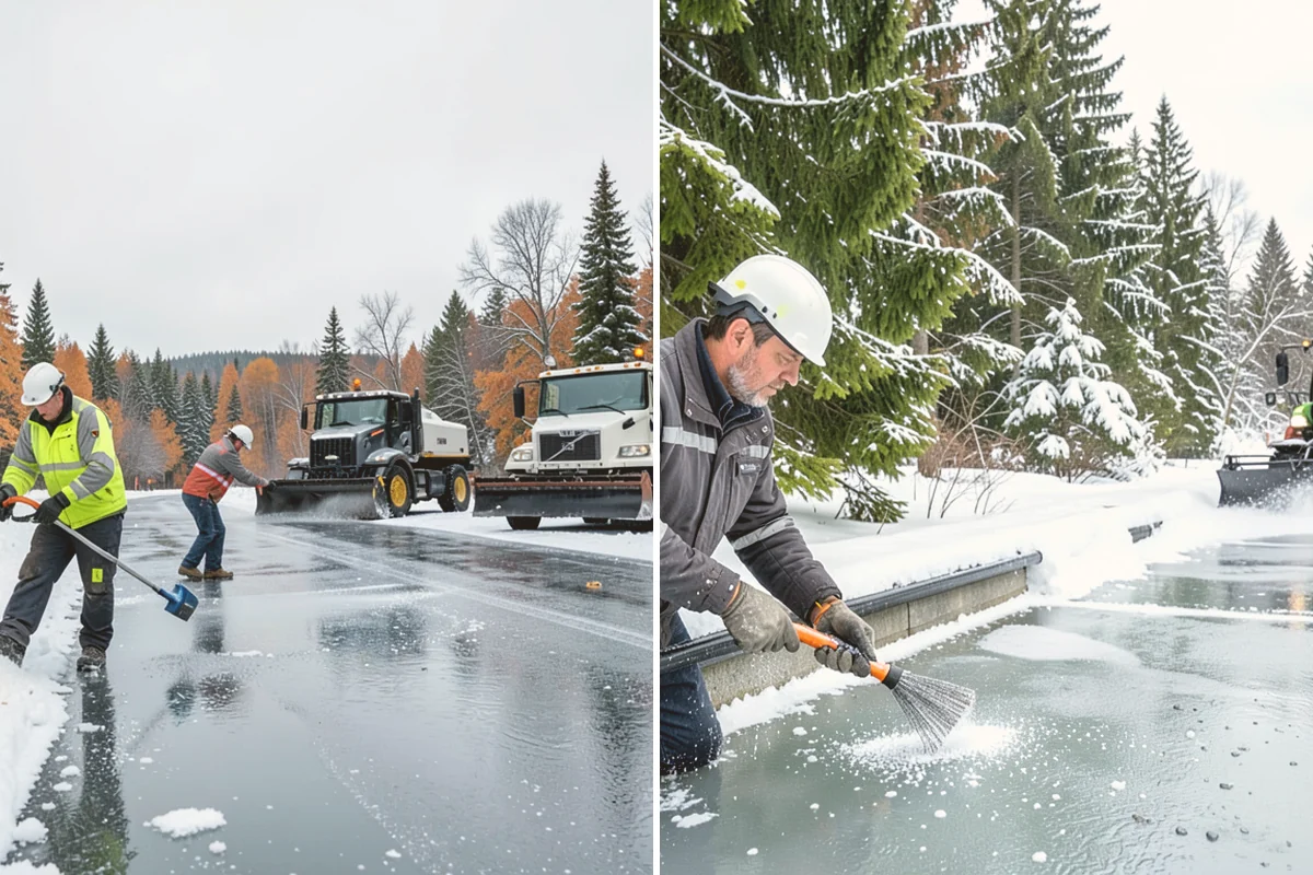 Scheduled Snow Removal in Langley, Island County, WA - We set your trigger depth and preferred timing