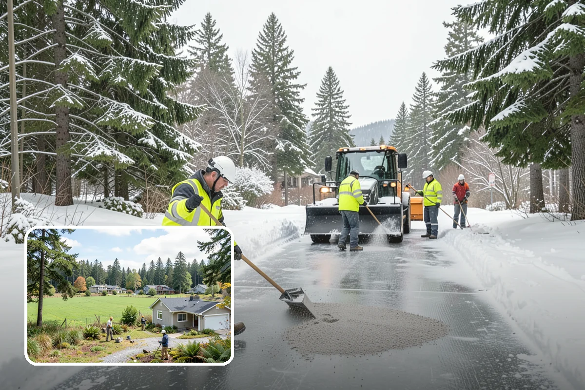 Scheduled Snow Removal in Lyman, Skagit County, WA - Removes the need to monitor the forecast