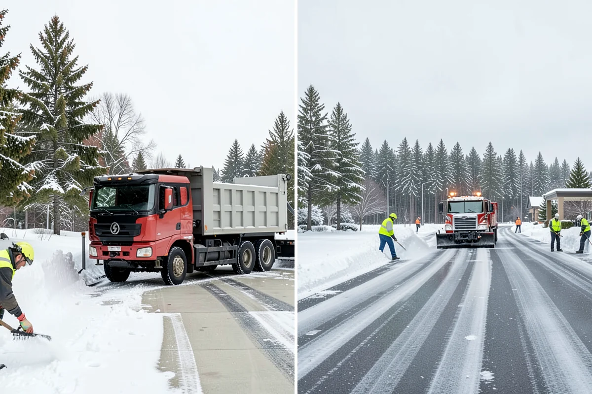 Scheduled Snow Removal in Lyman, Skagit County, WA - We set your trigger depth and preferred timing