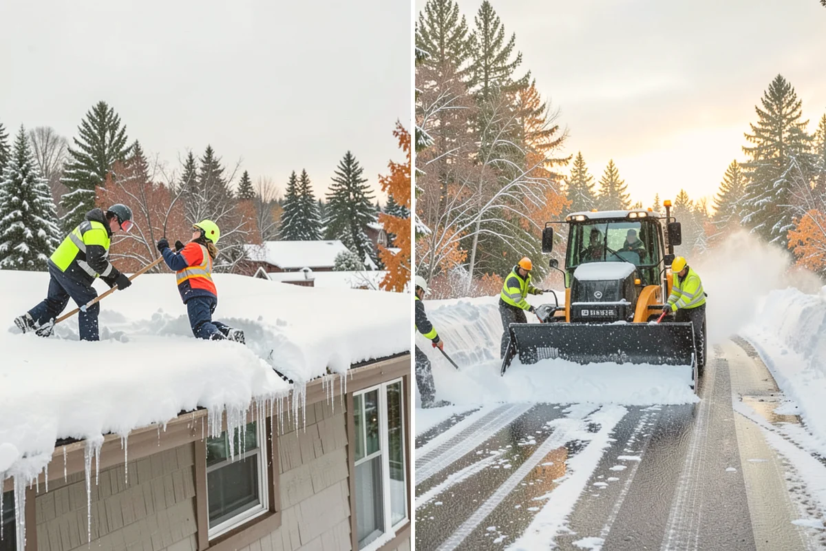 Scheduled Snow Removal in Lynnwood, Snohomish County, WA - We set your trigger depth and preferred timing