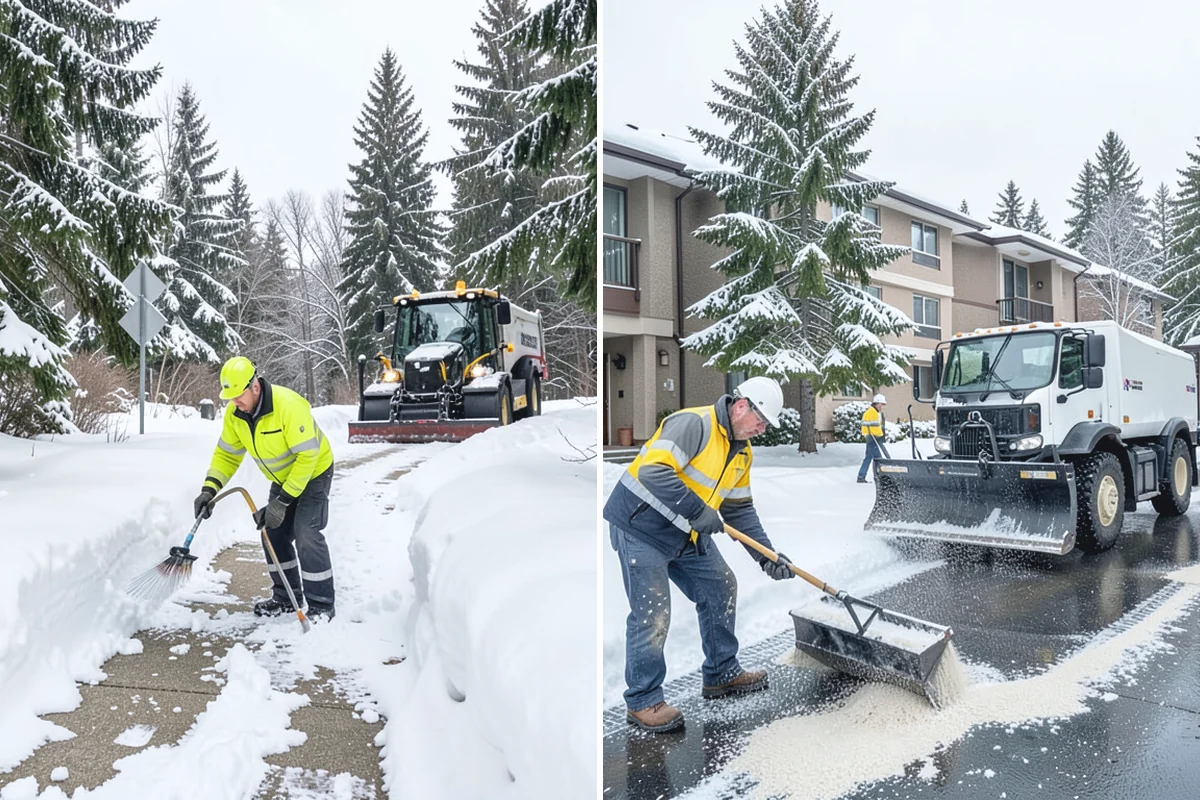 Scheduled Snow Removal in Marysville, Snohomish County, WA - We set your trigger depth and preferred timing