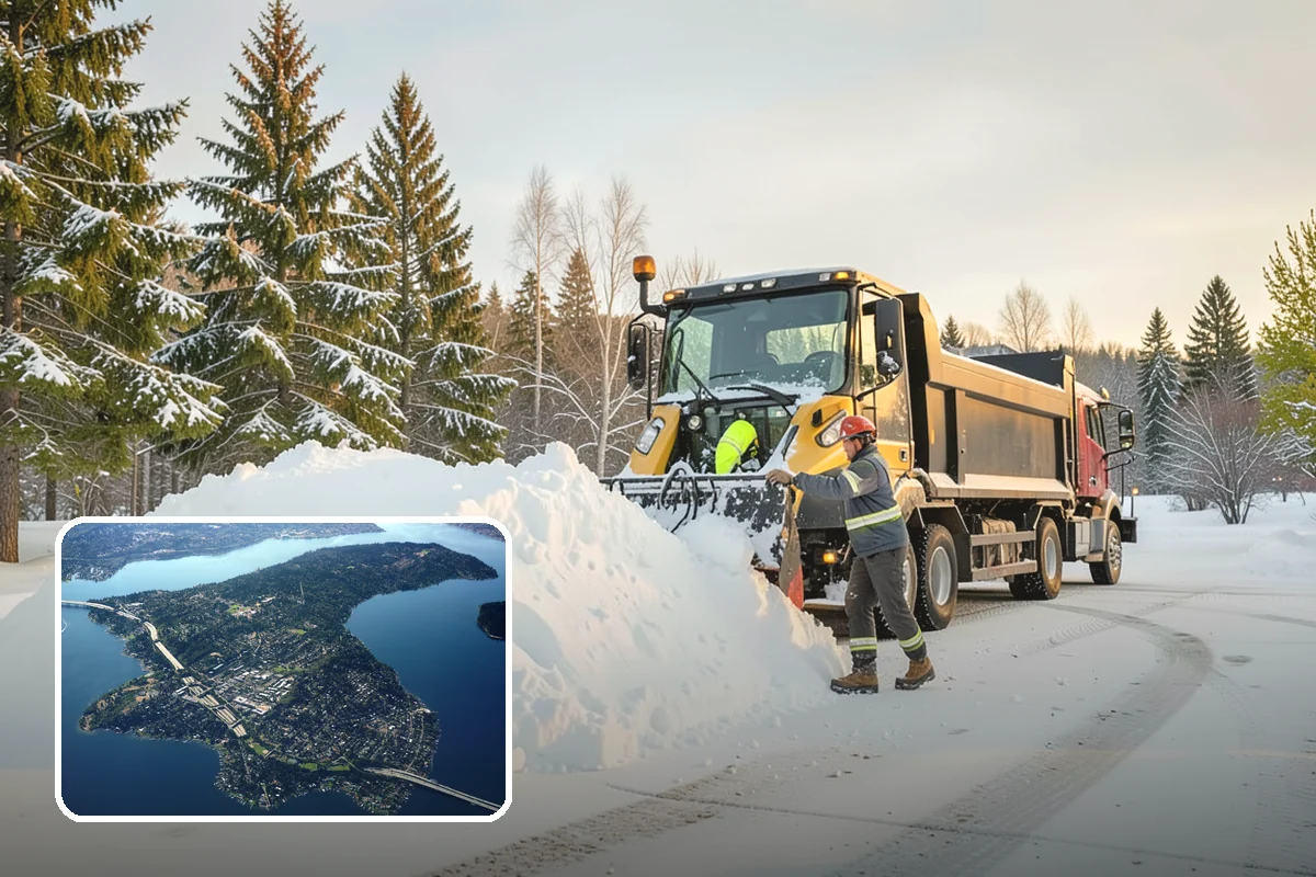 Scheduled Snow Removal in Mercer Island, King County, WA - Removes the need to monitor the forecast