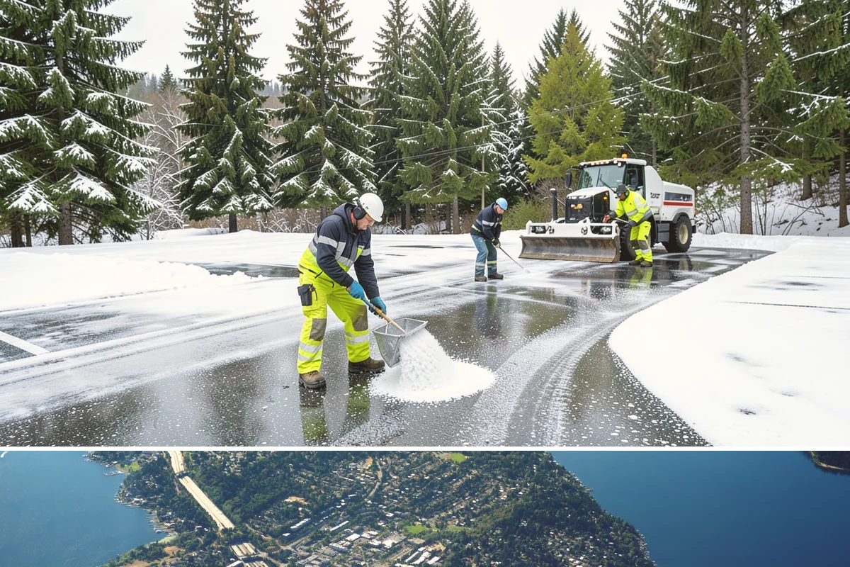 Scheduled Snow Removal in Mercer Island, King County, WA - Set your schedule before the season starts so automatic clearing is active from the first qualifying storm.