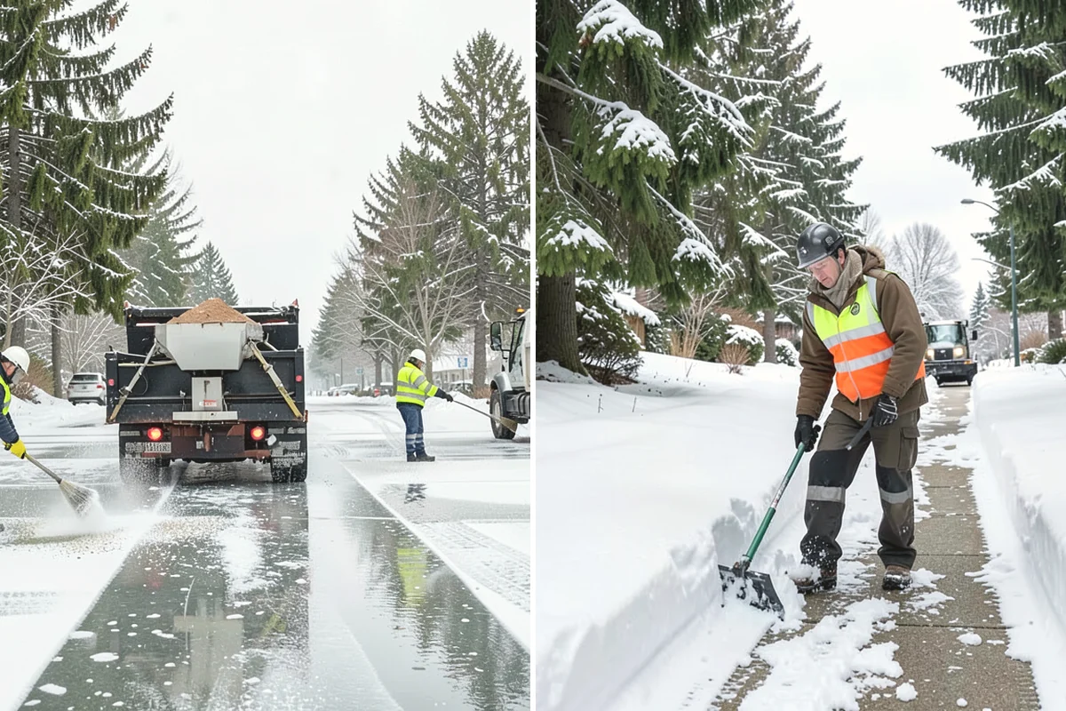 Scheduled Snow Removal in Mill Creek, Snohomish County, WA - We set your trigger depth and preferred timing