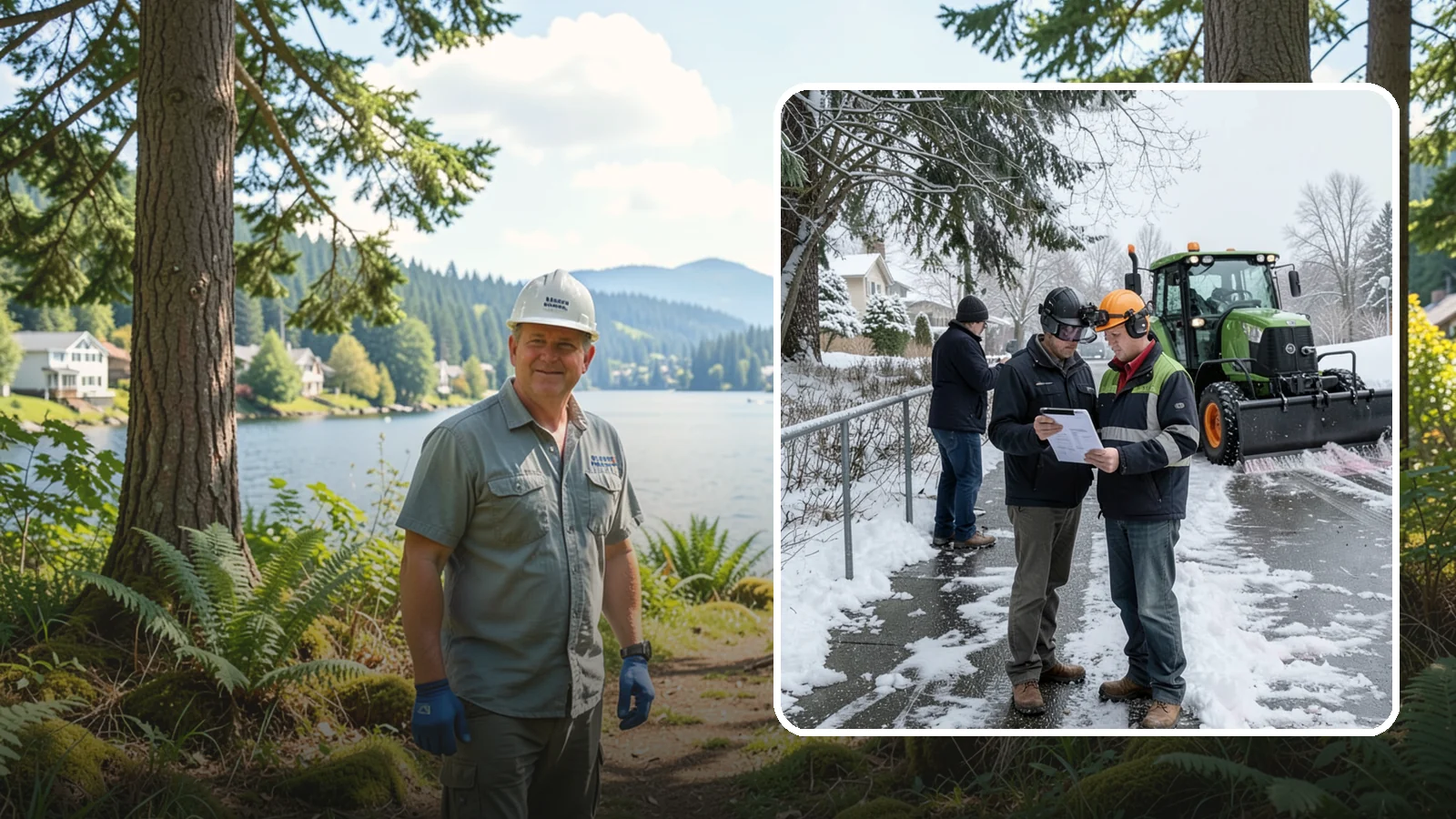 Scheduled Snow Removal in Milton, King County, WA - We clear your property on a set schedule during active weather so you never have to place a call.