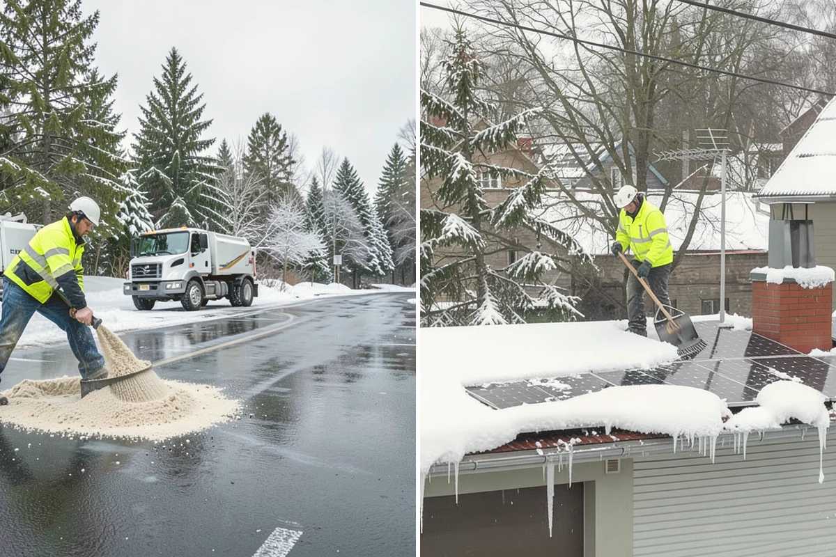 Scheduled Snow Removal in Milton, King County, WA - We set your trigger depth and preferred timing