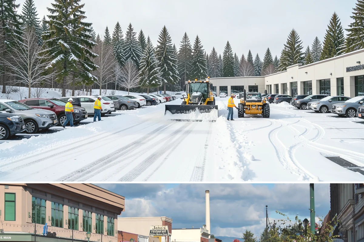 Scheduled Snow Removal in Monroe, Snohomish County, WA - Set your schedule before the season starts so automatic clearing is active from the first qualifying storm.