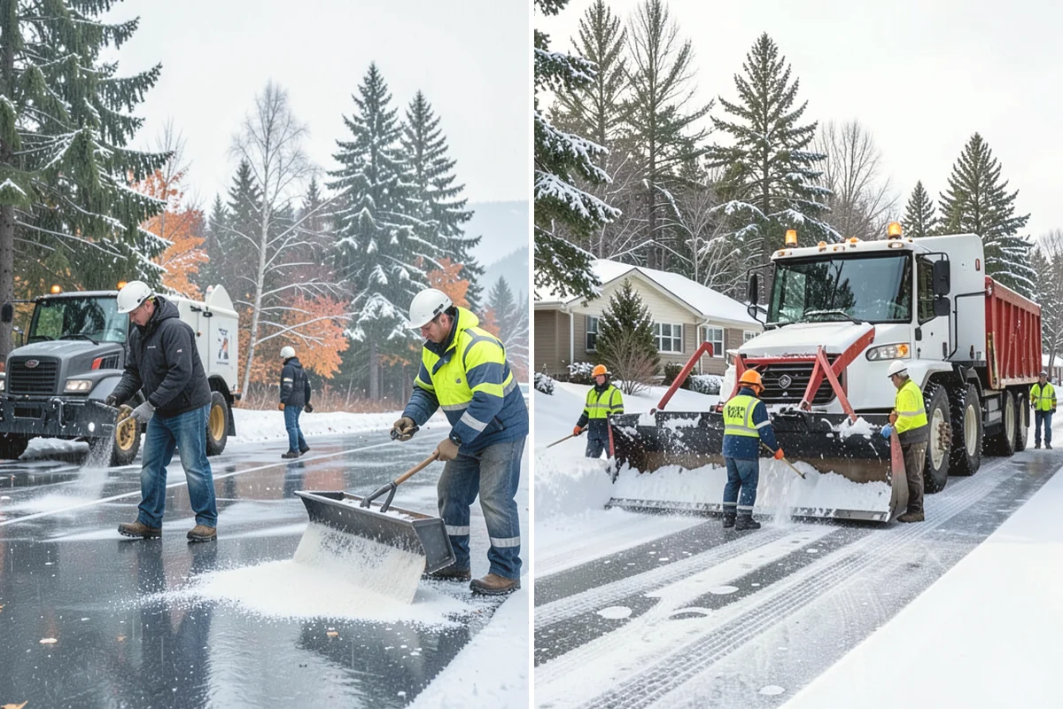 Scheduled Snow Removal in Mountlake Terrace, Snohomish County, WA - We set your trigger depth and preferred timing