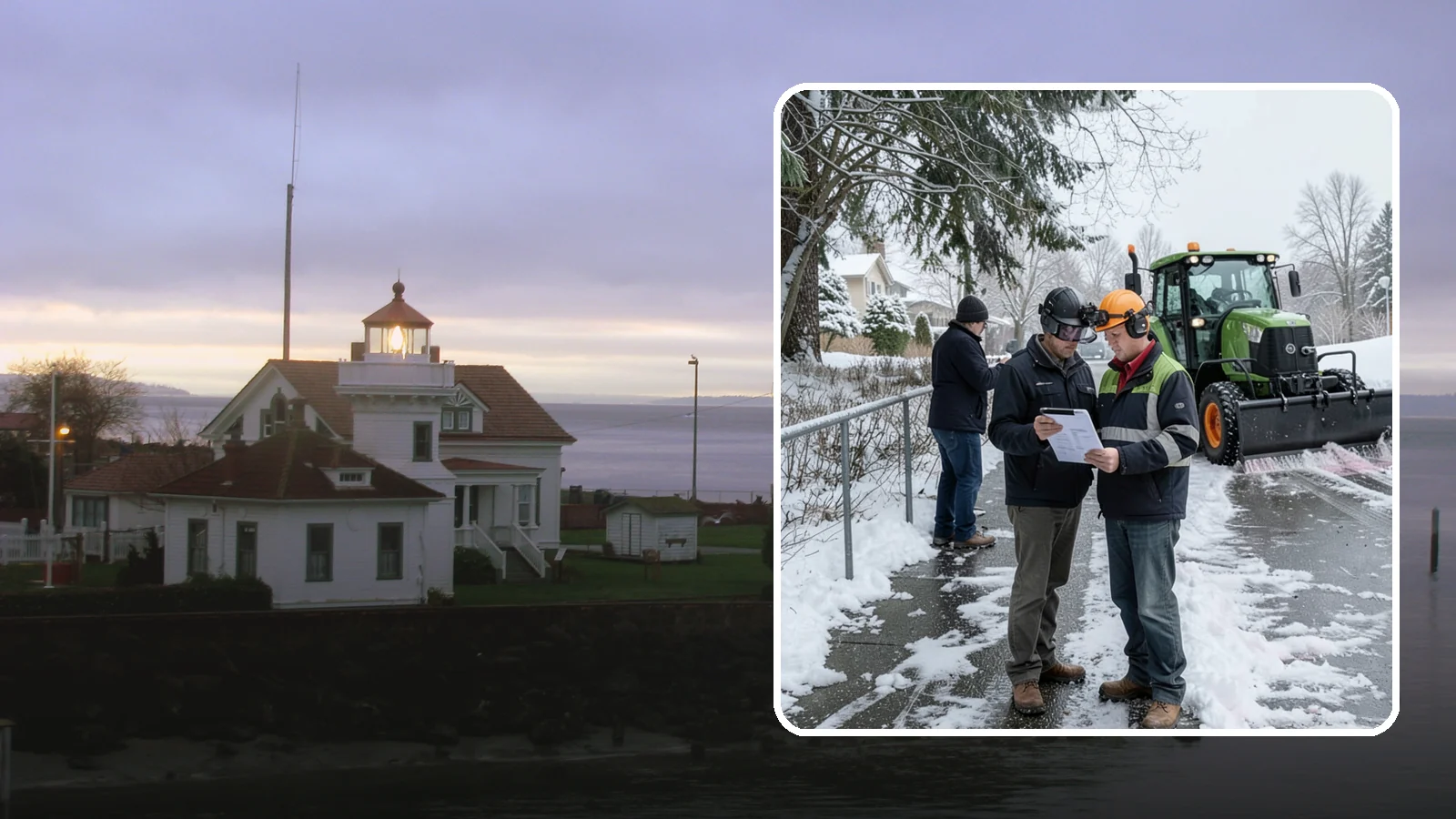 Scheduled Snow Removal in Mukilteo, Snohomish County, WA - We clear your property on a set schedule during active weather so you never have to place a call.