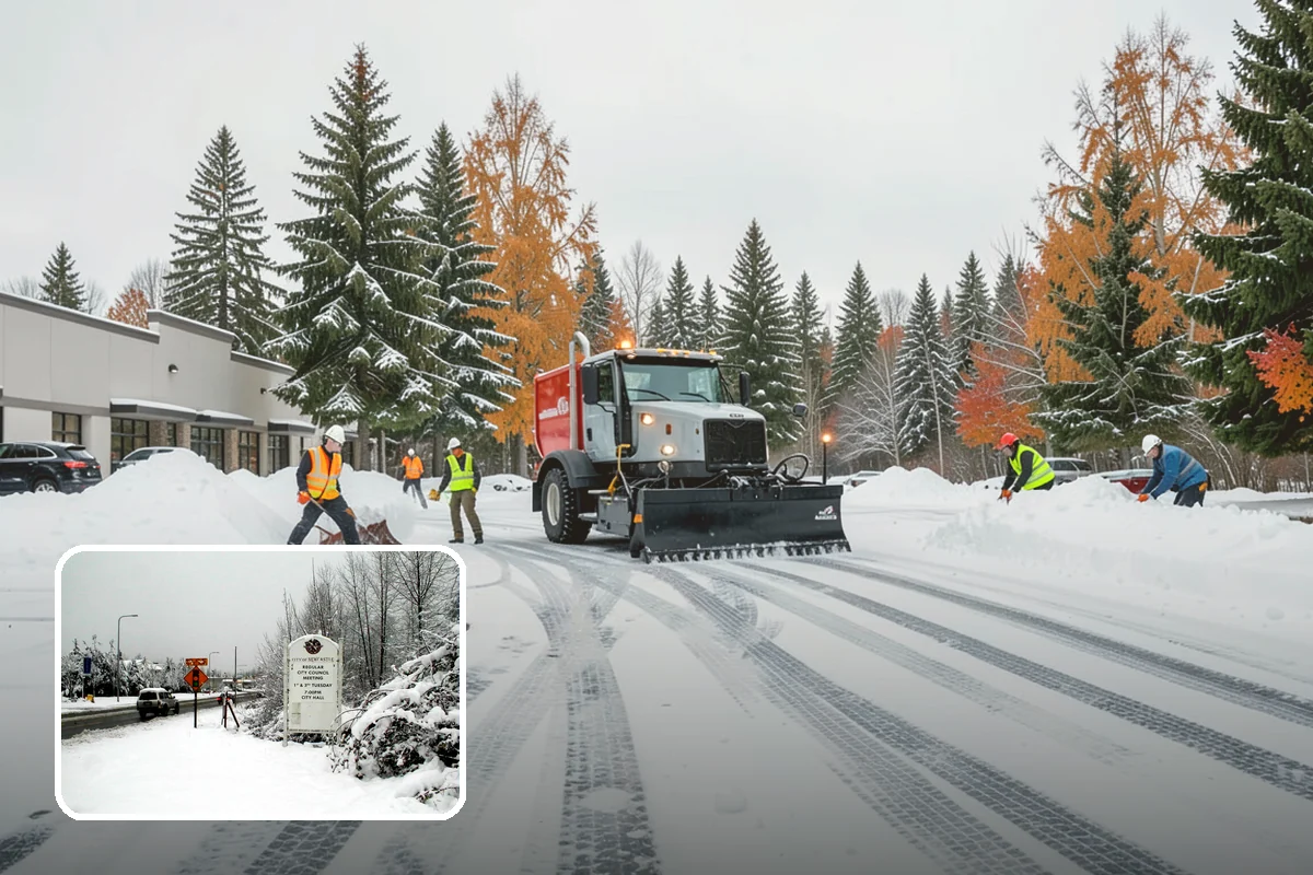 Scheduled Snow Removal in Newcastle, King County, WA - Removes the need to monitor the forecast