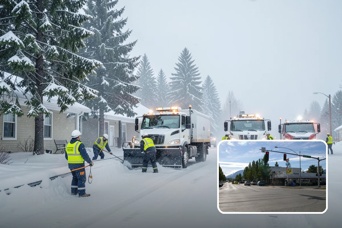 Scheduled Snow Removal in North Bend, King County, WA - Removes the need to monitor the forecast
