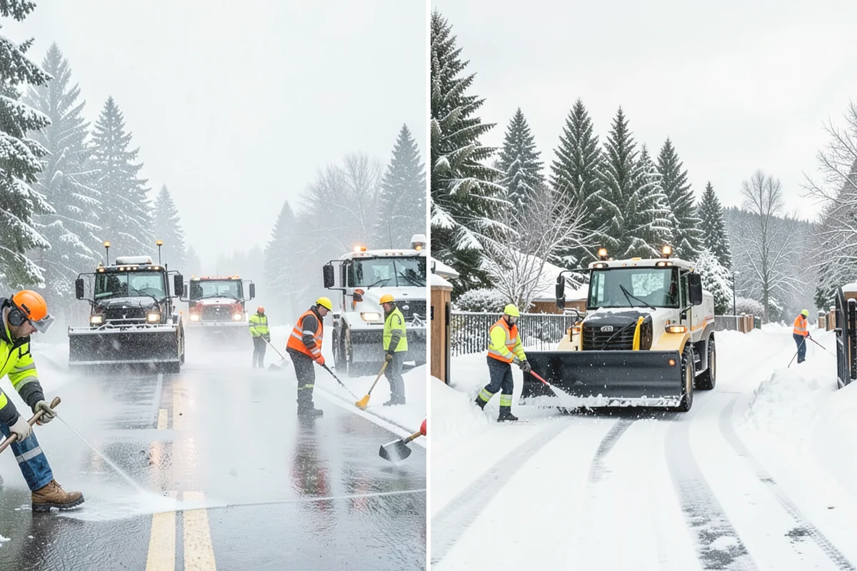 Scheduled Snow Removal in North Bend, King County, WA - We set your trigger depth and preferred timing