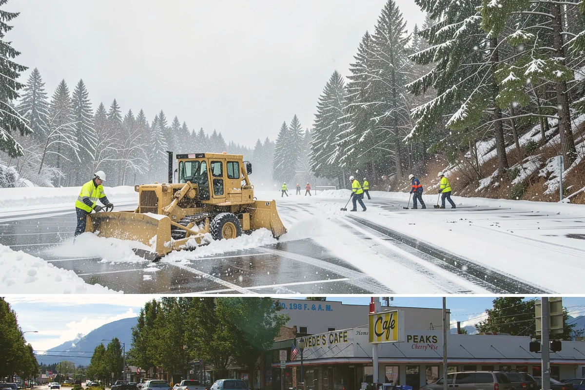 Scheduled Snow Removal in North Bend, King County, WA - Set your schedule before the season starts so automatic clearing is active from the first qualifying storm.