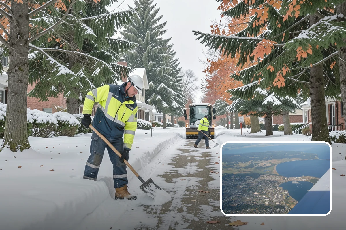 Scheduled Snow Removal in Oak Harbor, Island County, WA - Removes the need to monitor the forecast
