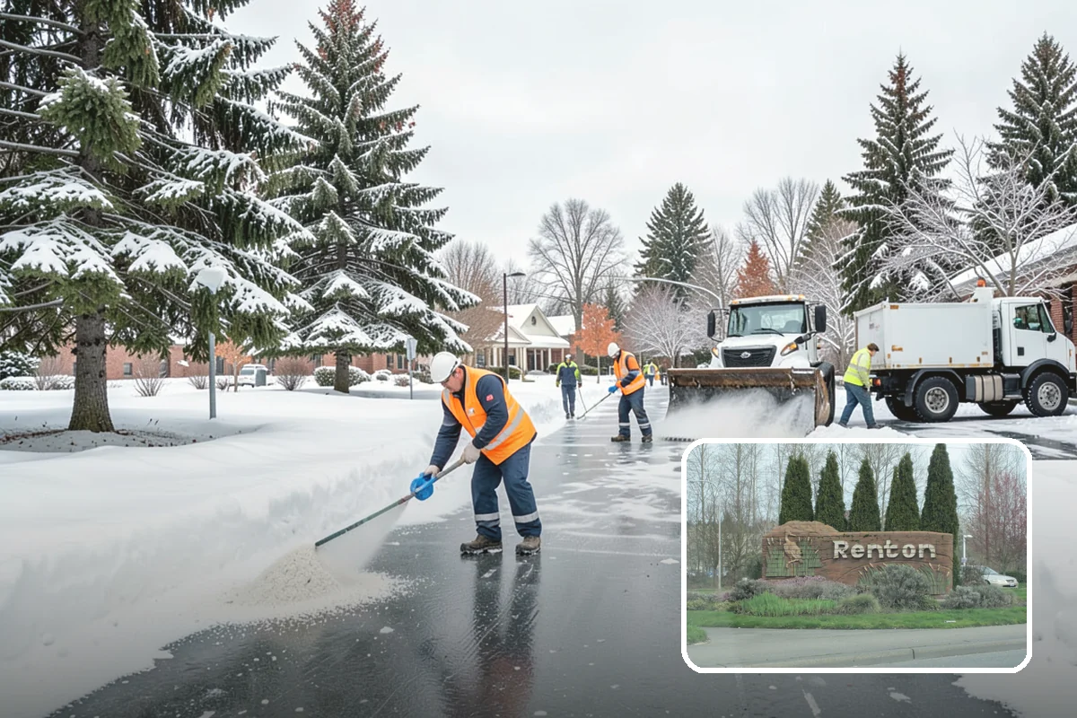 Scheduled Snow Removal in Renton, King County, WA - Removes the need to monitor the forecast