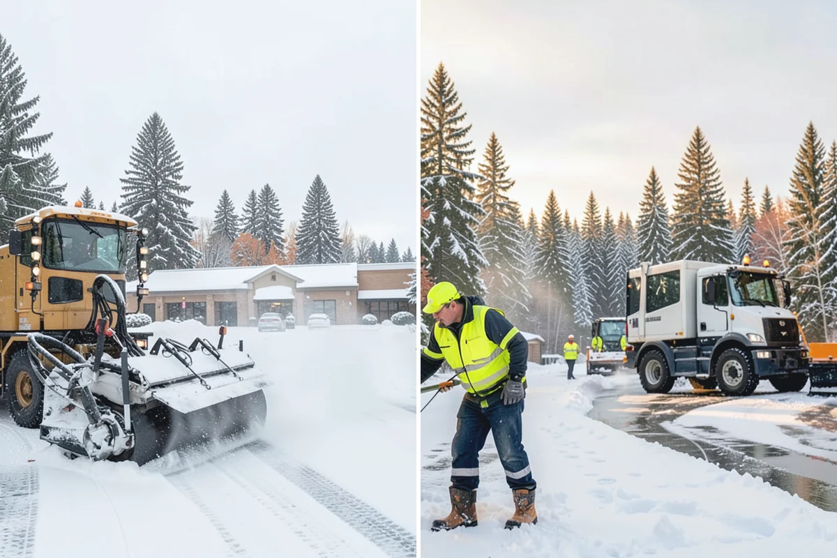 Scheduled Snow Removal in Renton, King County, WA - We set your trigger depth and preferred timing