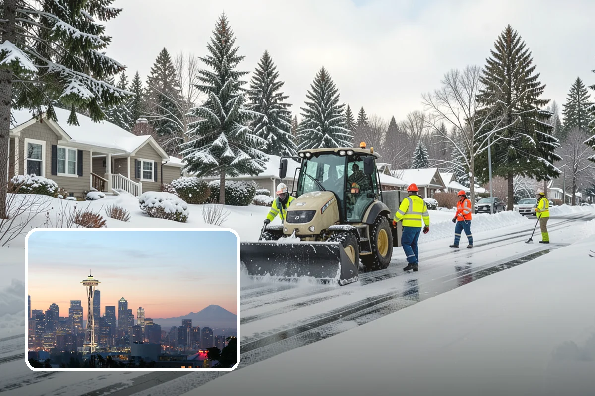 Scheduled Snow Removal in Seattle, King County, WA - Removes the need to monitor the forecast