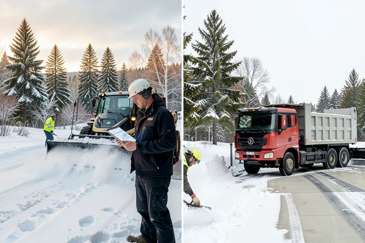 Scheduled Snow Removal in Seattle, King County, WA - We set your trigger depth and preferred timing