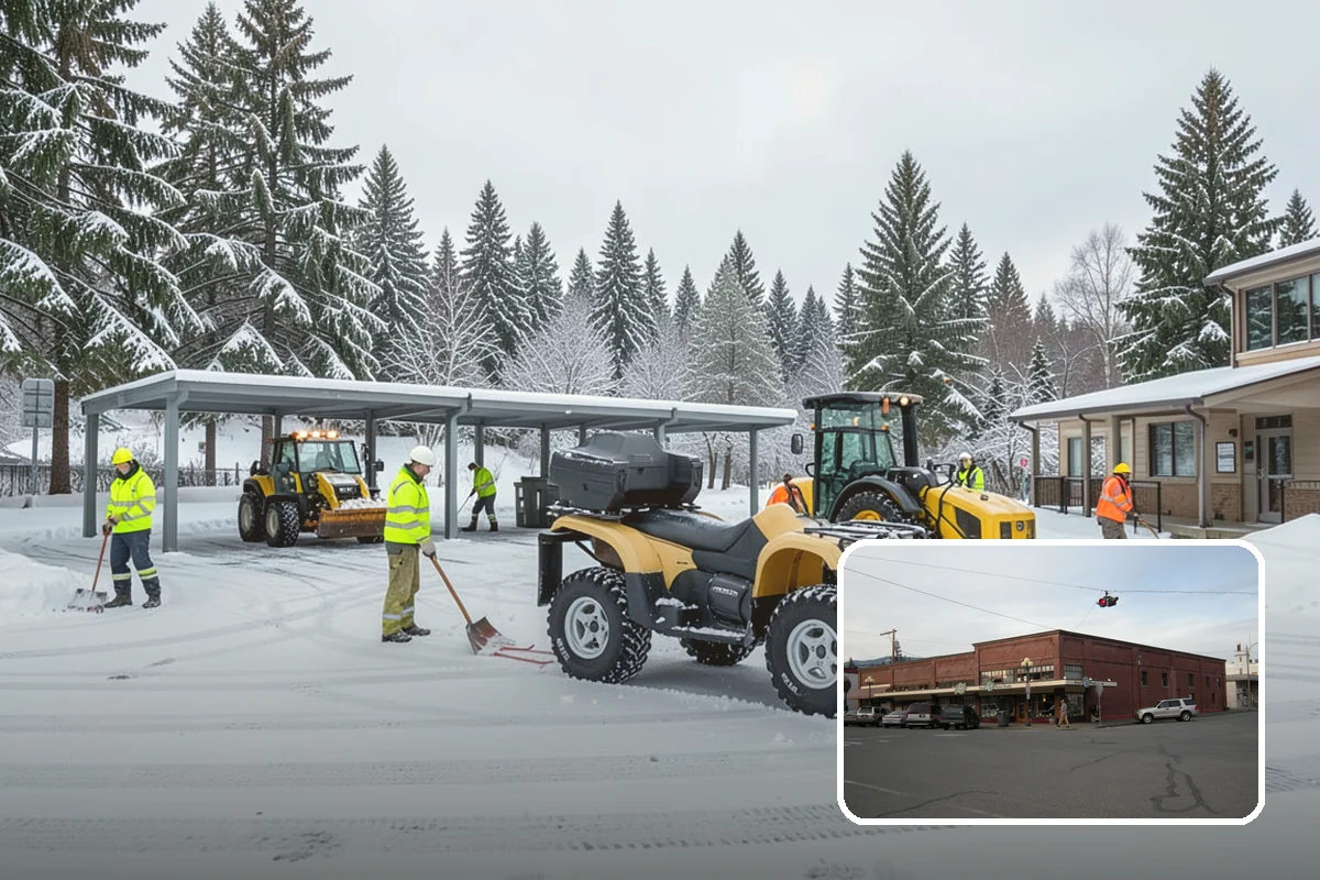 Scheduled Snow Removal in Sedro-Woolley, Skagit County, WA - Removes the need to monitor the forecast