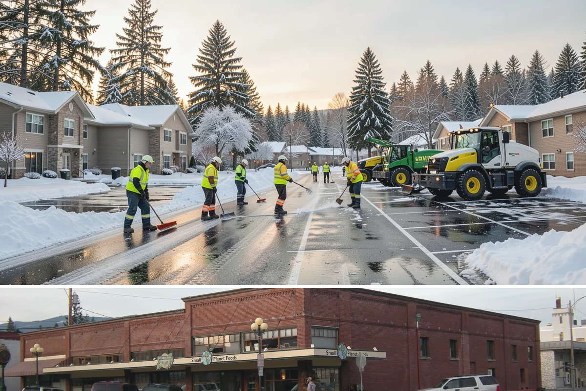 Scheduled Snow Removal in Sedro-Woolley, Skagit County, WA - Set your schedule before the season starts so automatic clearing is active from the first qualifying storm.