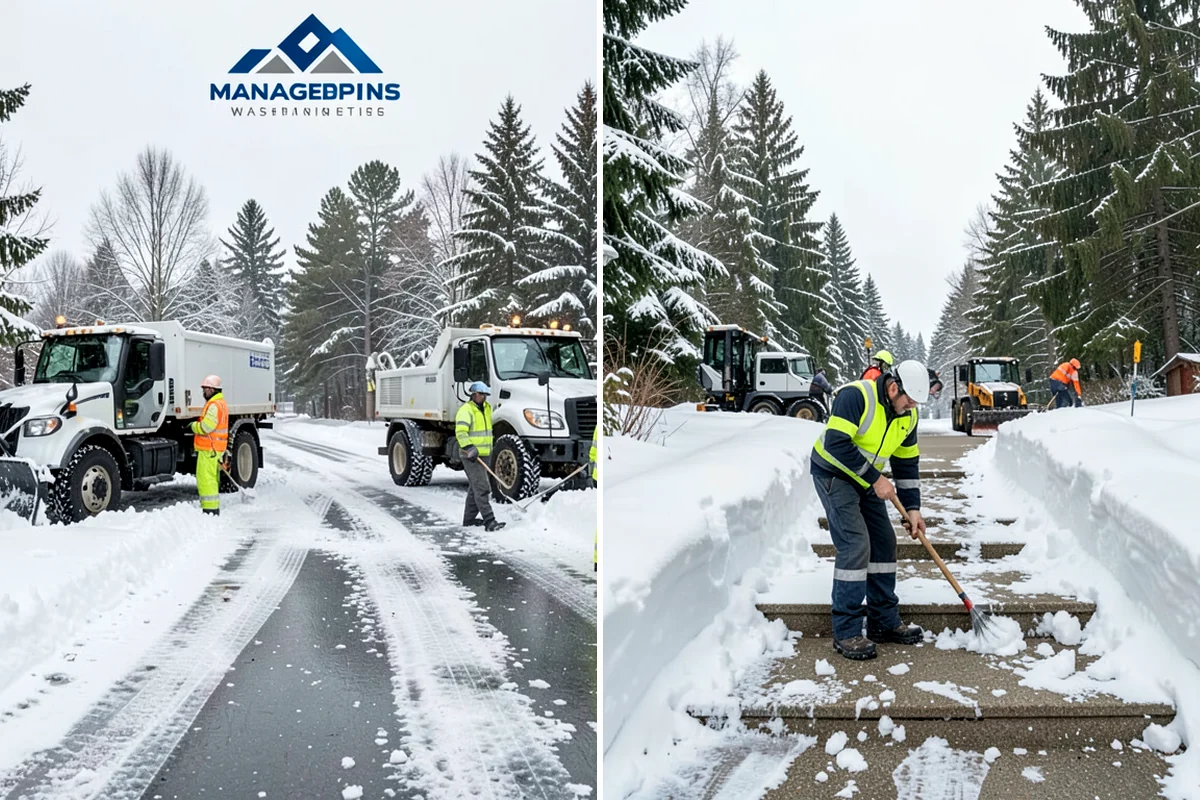 Scheduled Snow Removal in Shoreline, King County, WA - We set your trigger depth and preferred timing