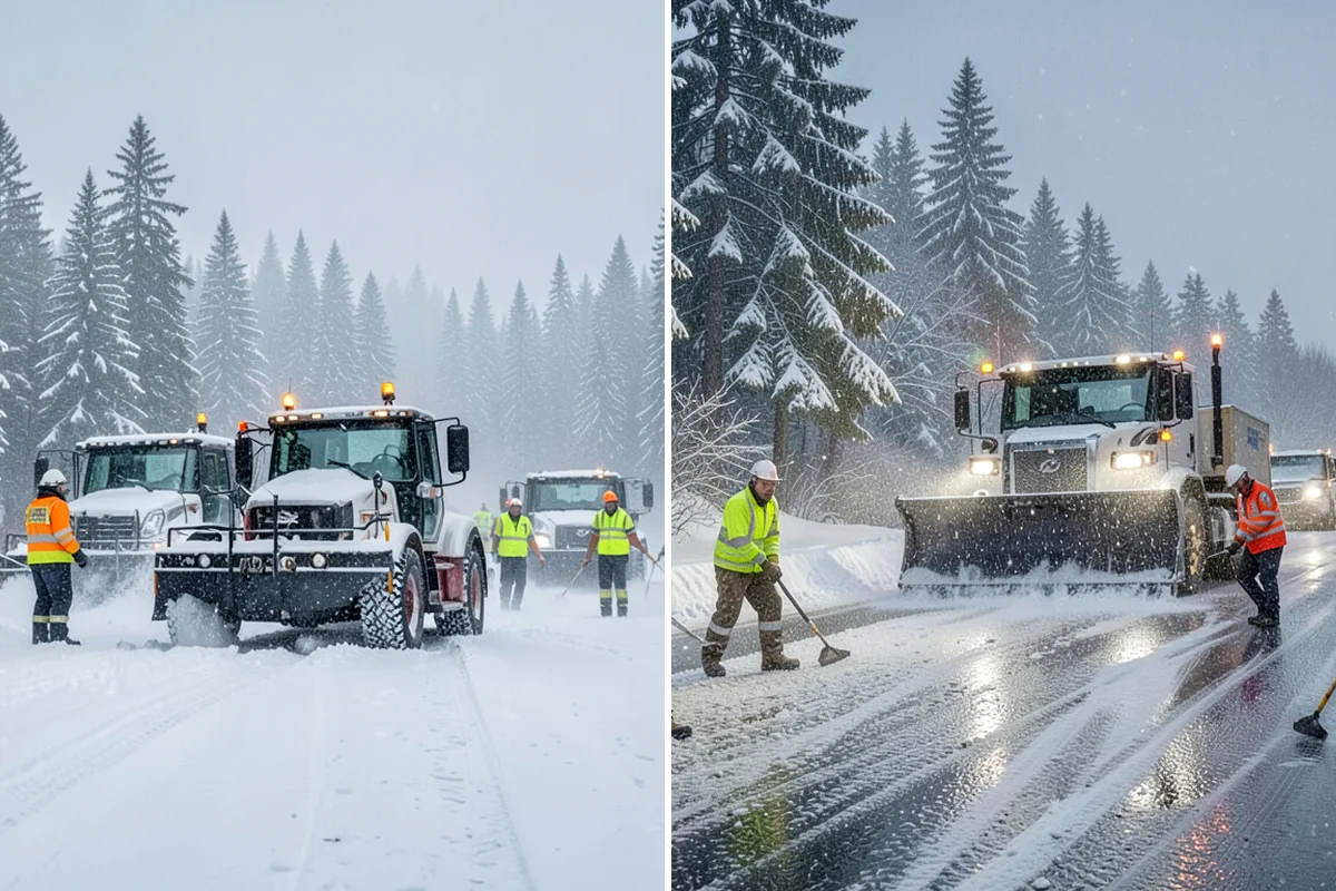 Scheduled Snow Removal in Snoqualmie, King County, WA - We set your trigger depth and preferred timing