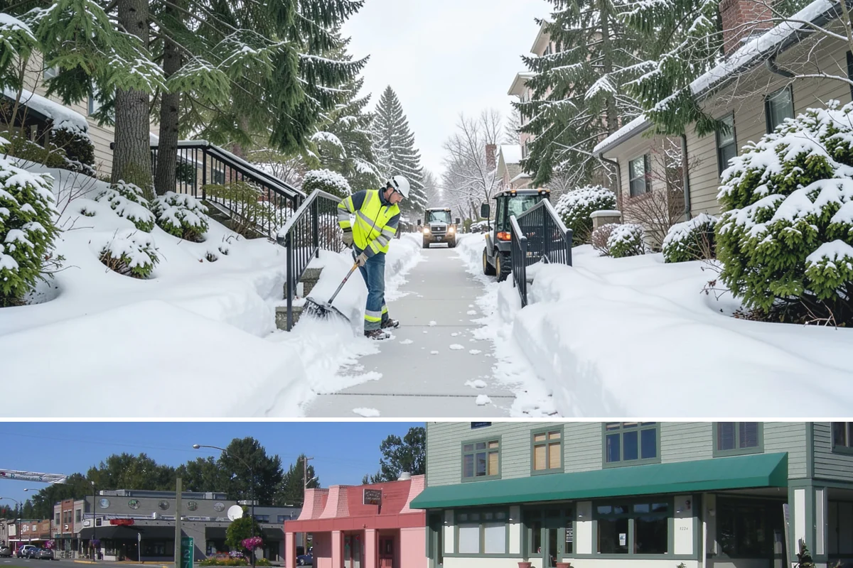 Scheduled Snow Removal in Snoqualmie, King County, WA - Set your schedule before the season starts so automatic clearing is active from the first qualifying storm.