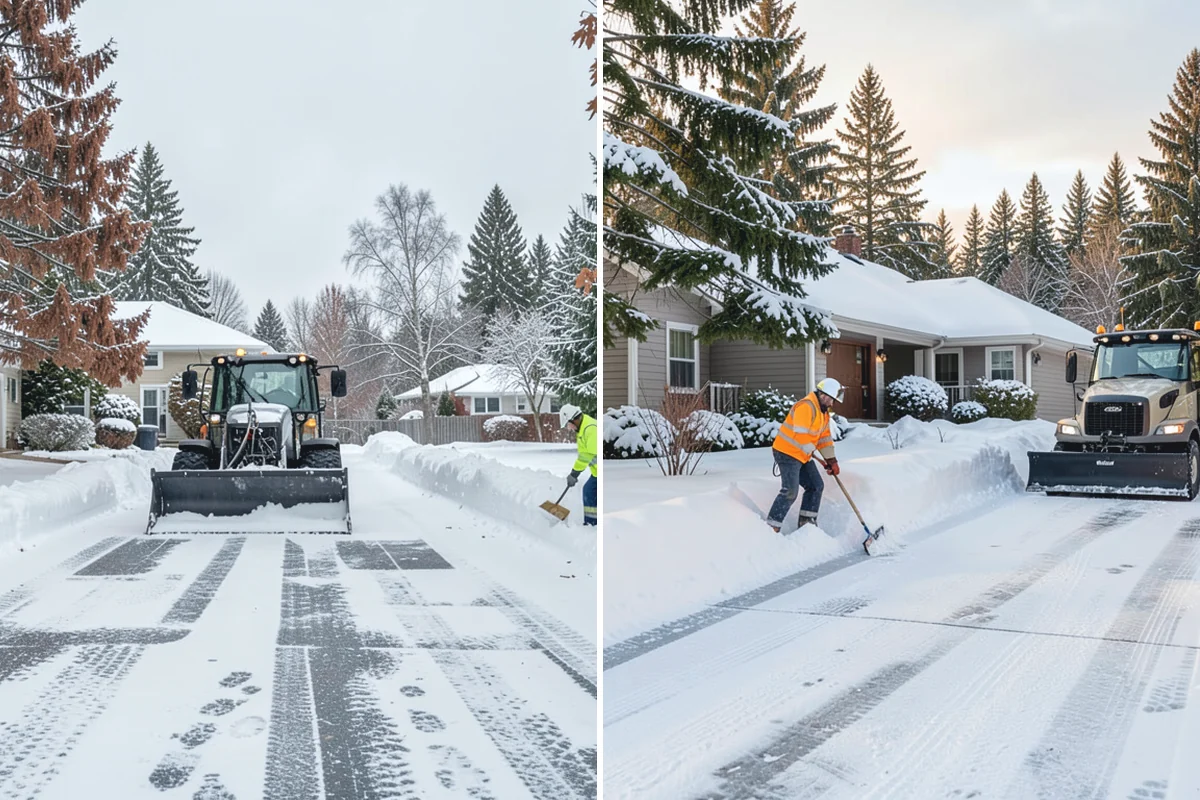 Scheduled Snow Removal in South Prairie, Pierce County, WA - We set your trigger depth and preferred timing
