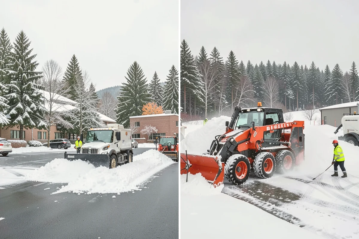 Scheduled Snow Removal in Stanwood, Snohomish County, WA - We set your trigger depth and preferred timing