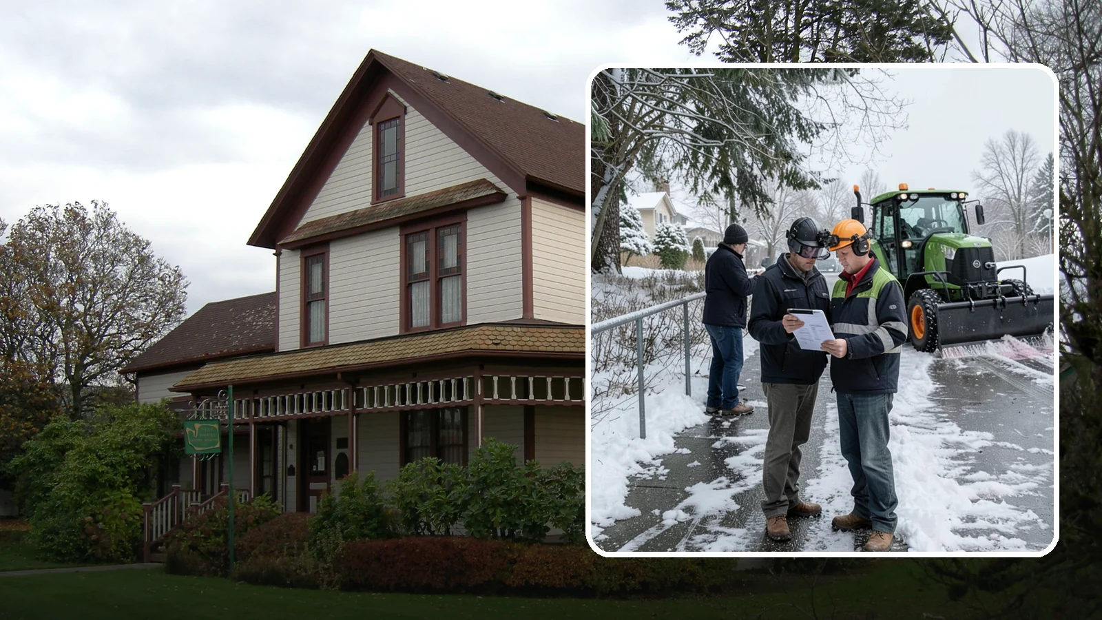Scheduled Snow Removal in Sumner, Pierce County, WA - We clear your property on a set schedule during active weather so you never have to place a call.