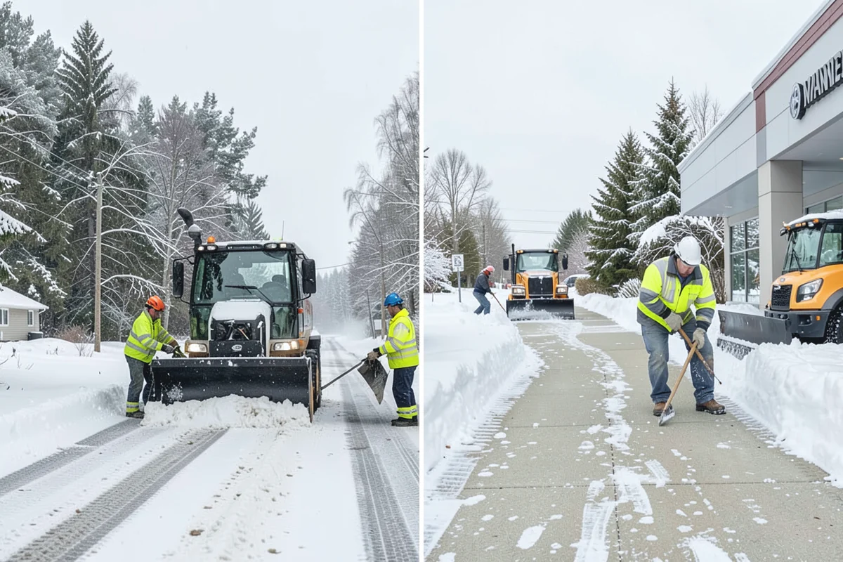 Scheduled Snow Removal in Sumner, Pierce County, WA - We set your trigger depth and preferred timing