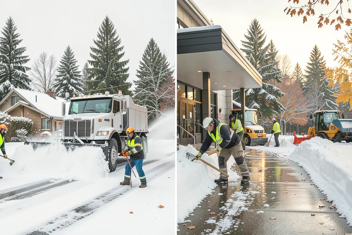 Scheduled Snow Removal in Tacoma, Pierce County, WA - We set your trigger depth and preferred timing