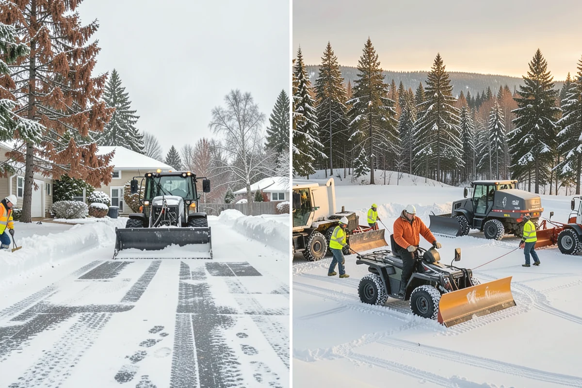 Scheduled Snow Removal in Tukwila, King County, WA - We set your trigger depth and preferred timing