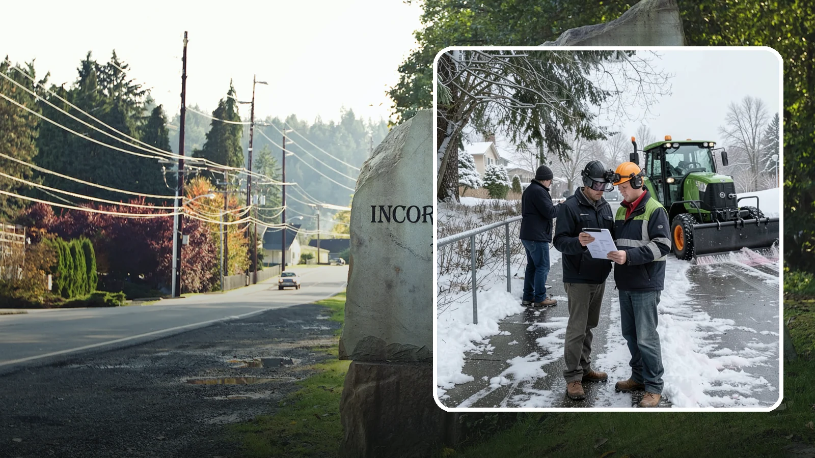 Scheduled Snow Removal in Wilkeson, Pierce County, WA - We clear your property on a set schedule during active weather so you never have to place a call.