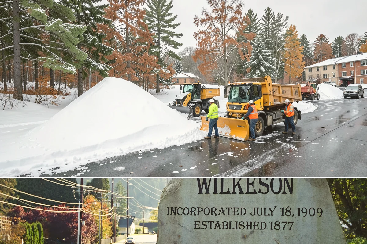 Scheduled Snow Removal in Wilkeson, Pierce County, WA - Set your schedule before the season starts so automatic clearing is active from the first qualifying storm.