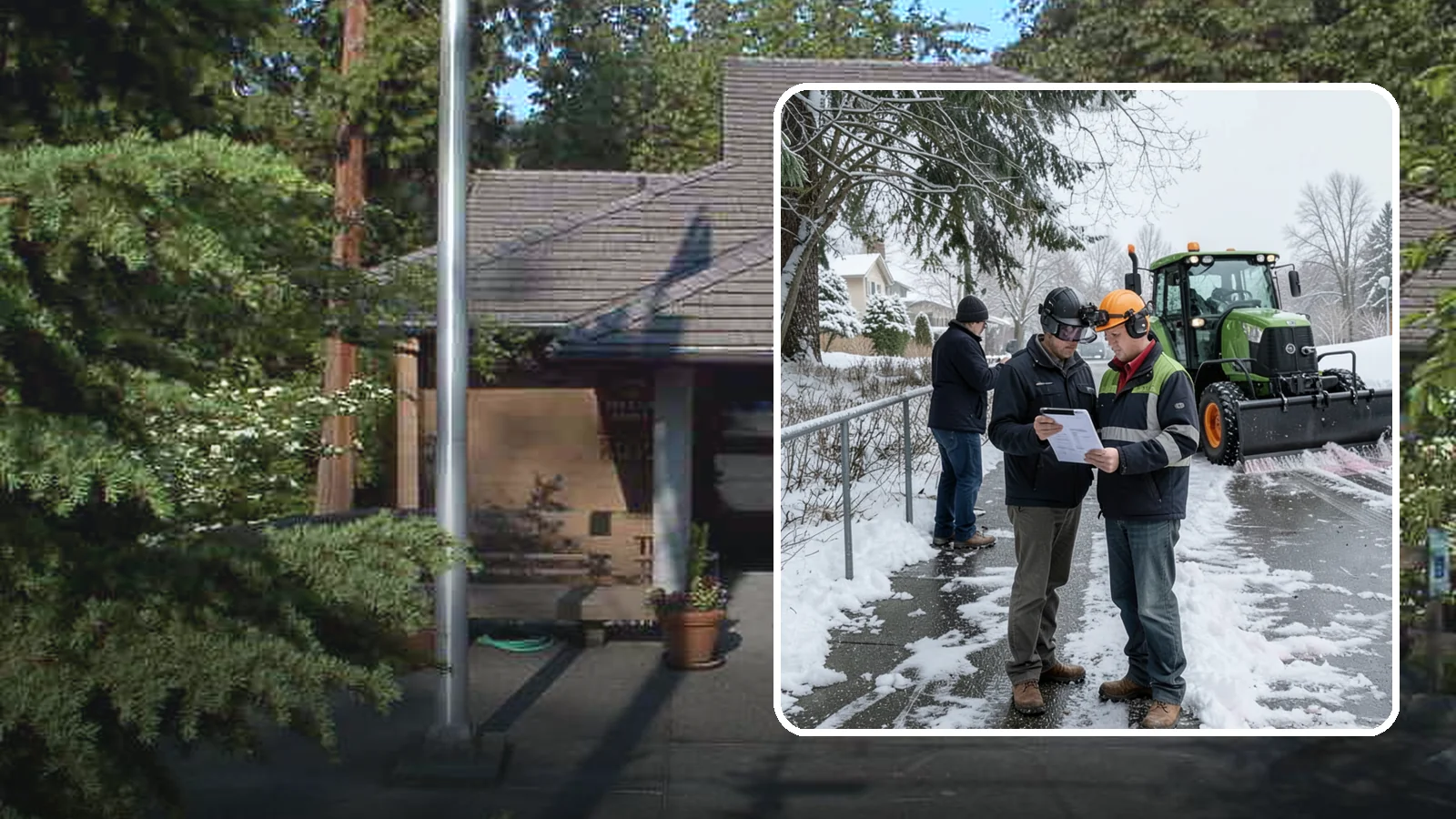 Scheduled Snow Removal in Yarrow Point, King County, WA - We clear your property on a set schedule during active weather so you never have to place a call.