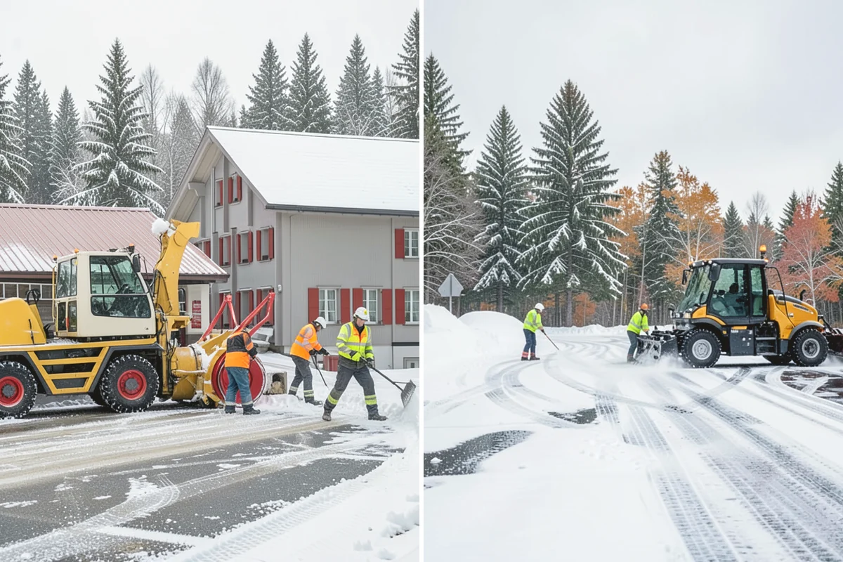 Scheduled Snow Removal in Yarrow Point, King County, WA - We set your trigger depth and preferred timing