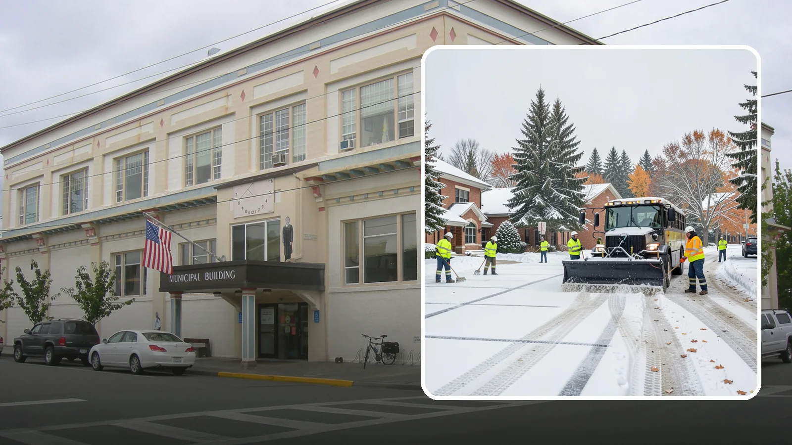 School Campus Snow Removal in Anacortes, Skagit County, WA - We clear school campuses so students, staff, and buses arrive and move safely on snowy mornings.