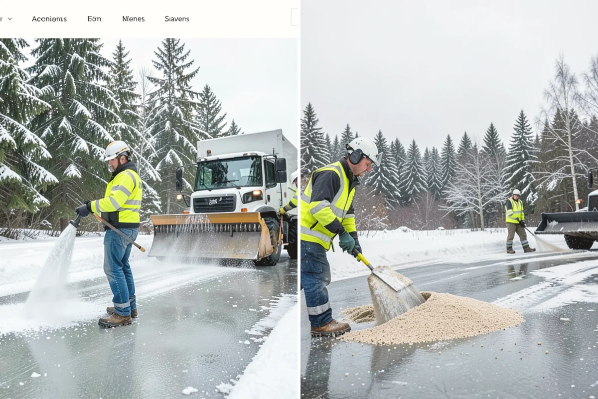 School Campus Snow Removal in Anacortes, Skagit County, WA - Prioritize bus loops, drop-offs, and entrances