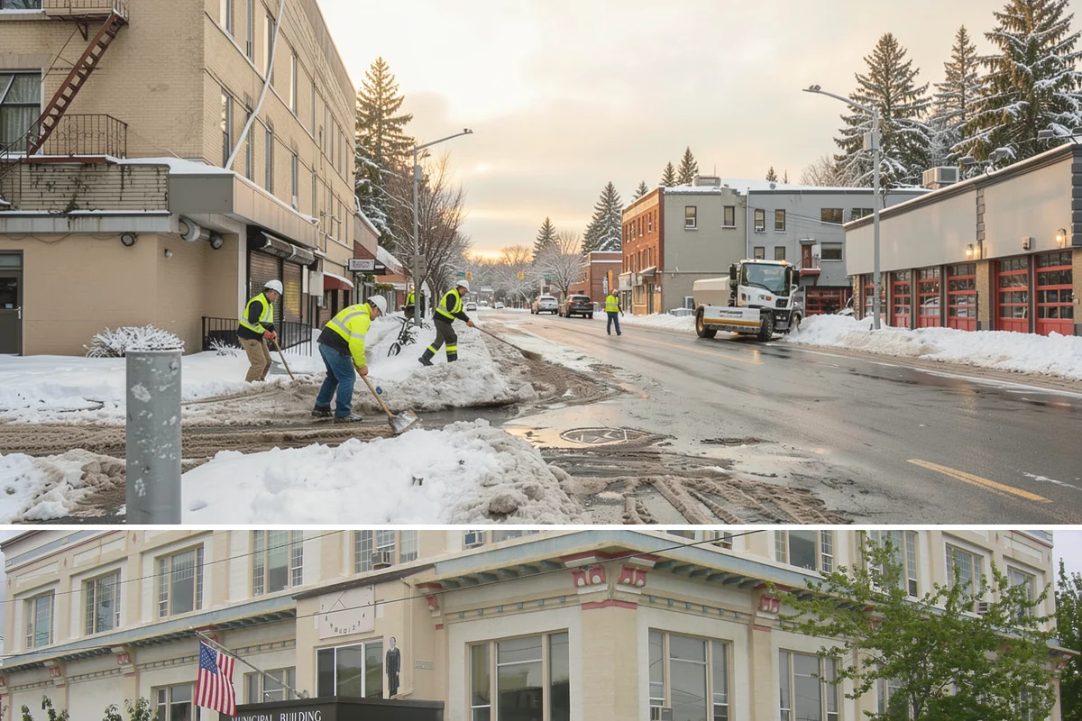 School Campus Snow Removal in Anacortes, Skagit County, WA - School campus service is most critical on snowy school mornings from December through February.