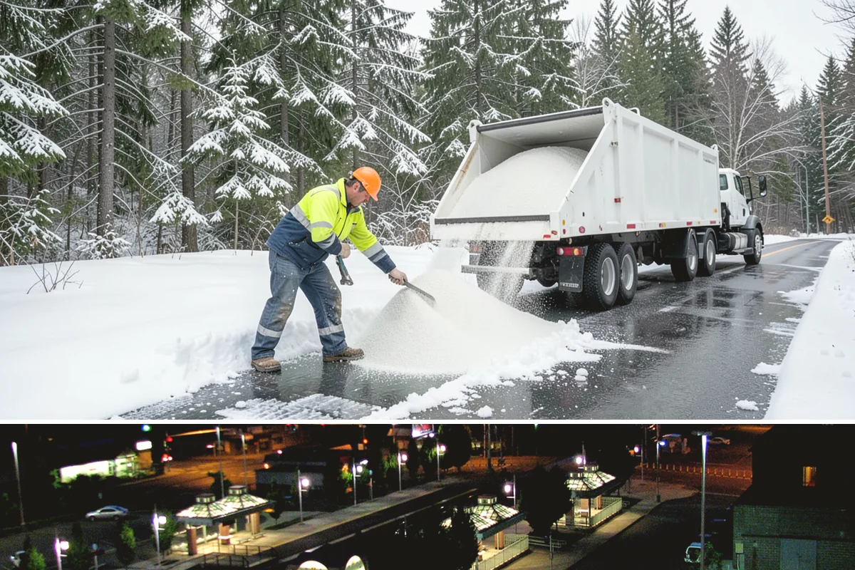 School Campus Snow Removal in Auburn, King County, WA - School campus service is most critical on snowy school mornings from December through February.