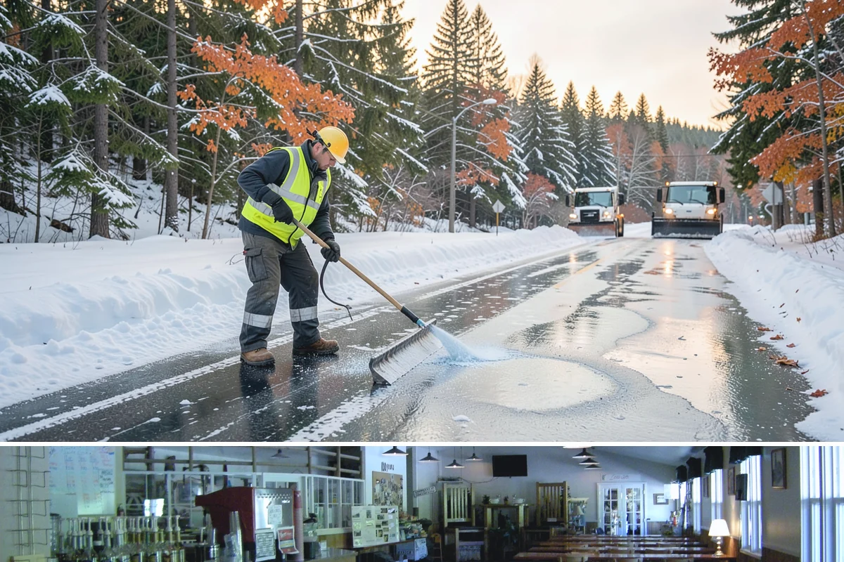 School Campus Snow Removal in Black Diamond, King County, WA - School campus service is most critical on snowy school mornings from December through February.
