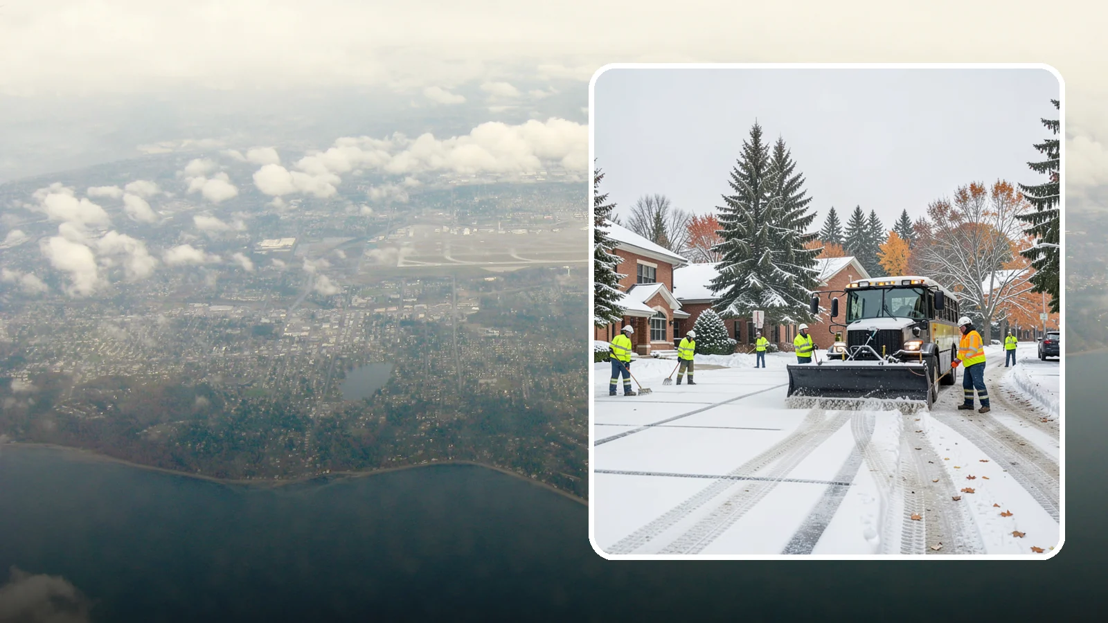 School Campus Snow Removal in Burien, King County, WA - We clear school campuses so students, staff, and buses arrive and move safely on snowy mornings.