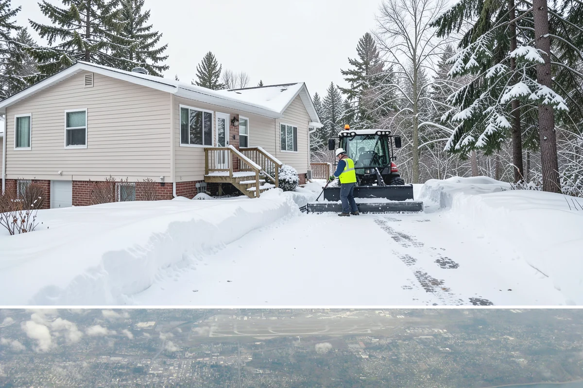 School Campus Snow Removal in Burien, King County, WA - School campus service is most critical on snowy school mornings from December through February.