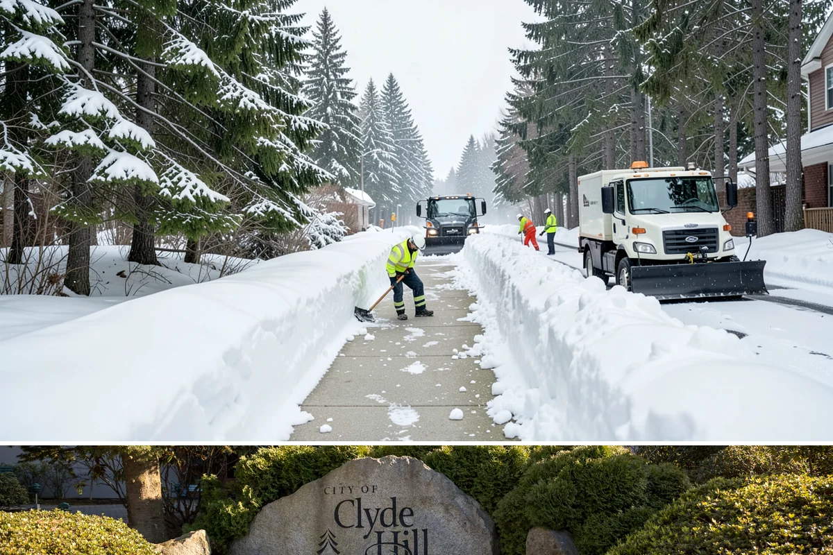 School Campus Snow Removal in Clyde Hill, King County, WA - School campus service is most critical on snowy school mornings from December through February.