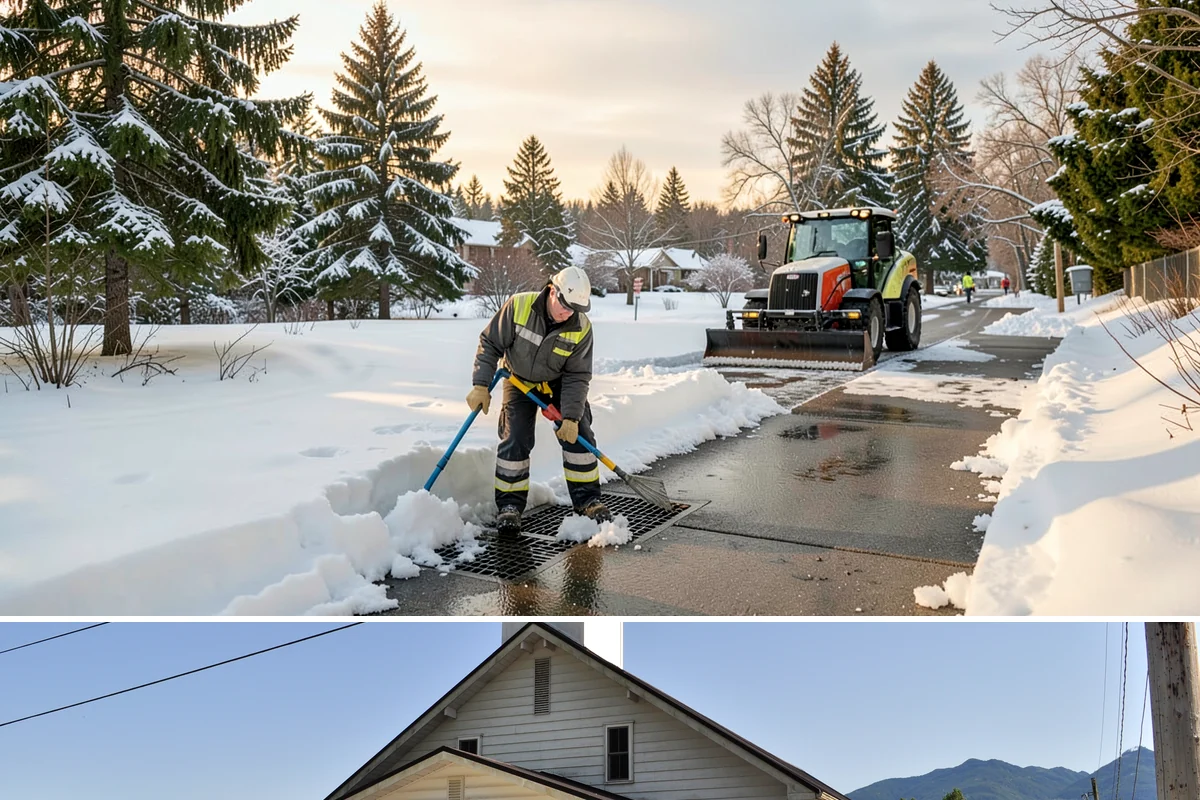 School Campus Snow Removal in Concrete, Skagit County, WA - School campus service is most critical on snowy school mornings from December through February.