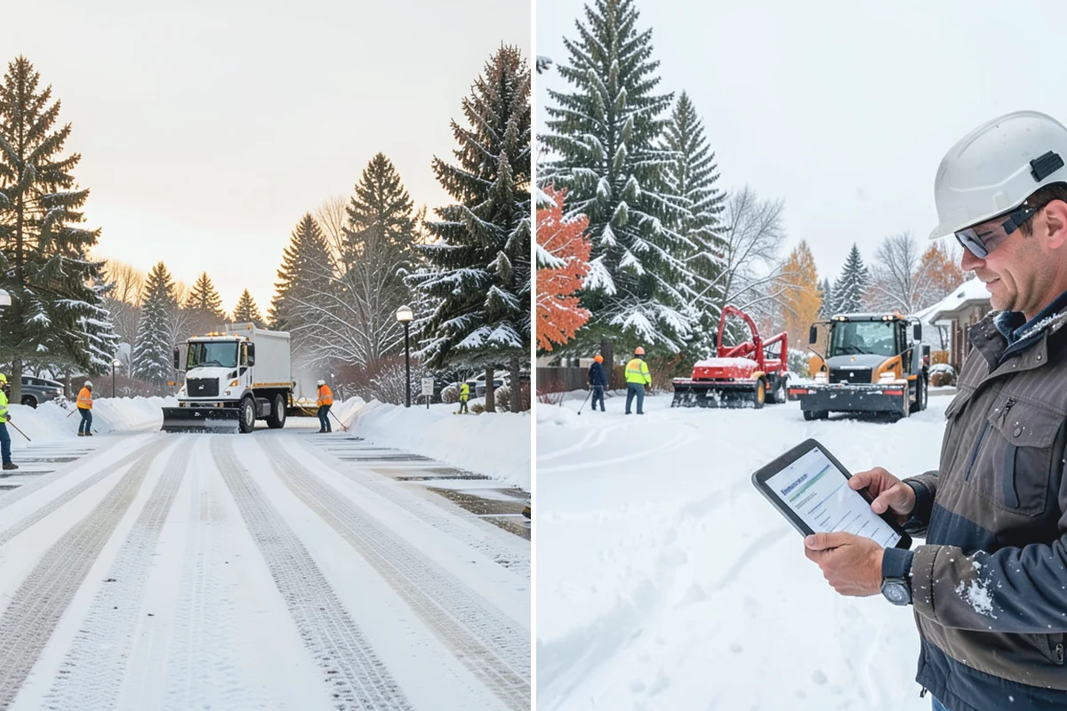 School Campus Snow Removal in Coupeville, Island County, WA - Prioritize bus loops, drop-offs, and entrances