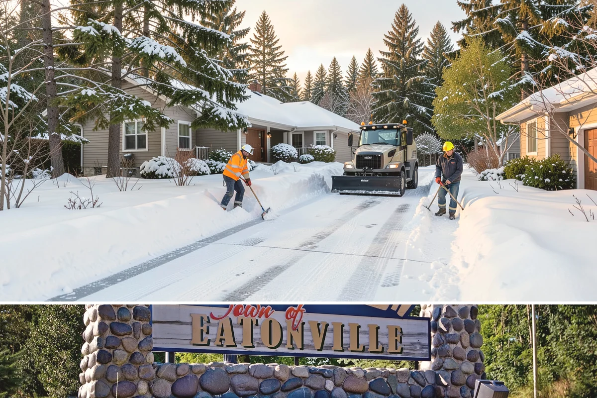 School Campus Snow Removal in Eatonville, Pierce County, WA - School campus service is most critical on snowy school mornings from December through February.